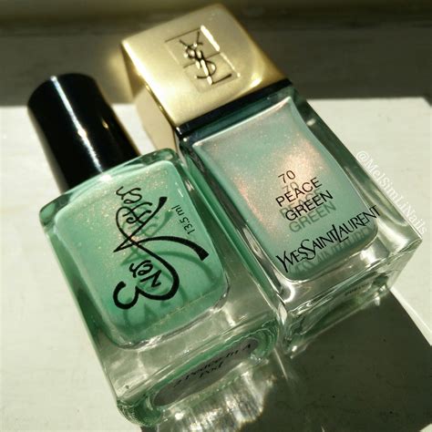 YSL Peace Green vs. Ever After 2 Peace in A Pod